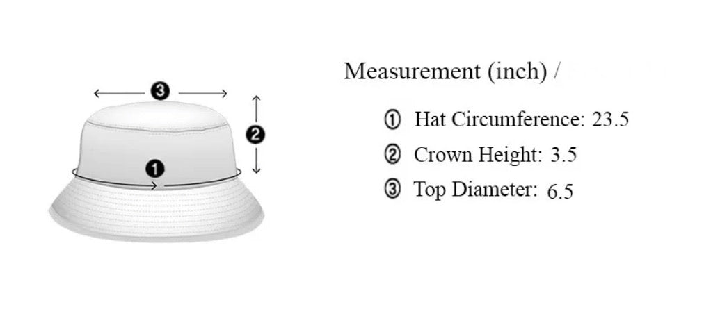 Custom Solid Bucket Hat