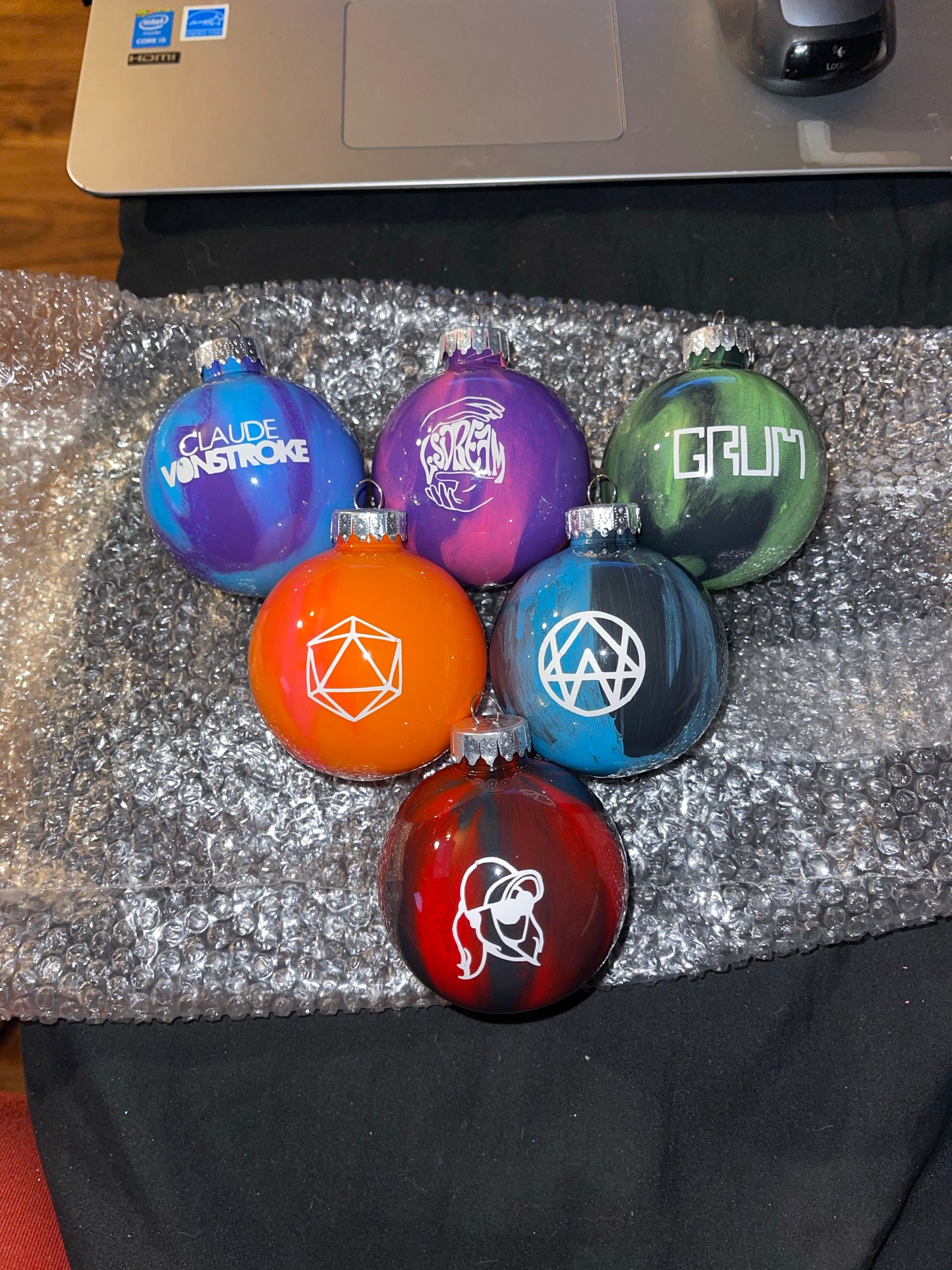 Custom Circle Ornaments