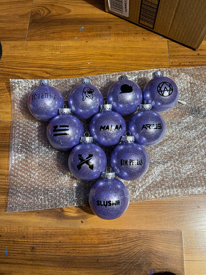 Custom Circle Ornaments