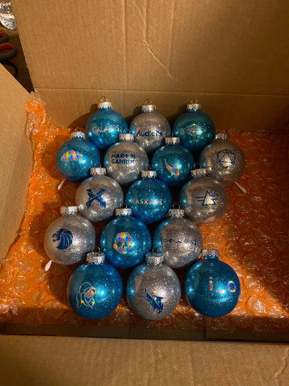 Custom Circle Ornaments